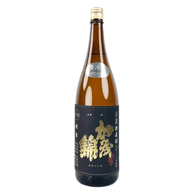 Kamonishiki Ginsen Tanrei Shibori Jikazume【加茂錦 吟撰 淡麗搾直詰】