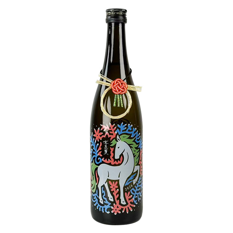 Mizubasho Zodiac Junmai Daiginjo (2026 Year of the Horse)【水芭蕉 純米大吟醸 干支ボトル 午 2026】