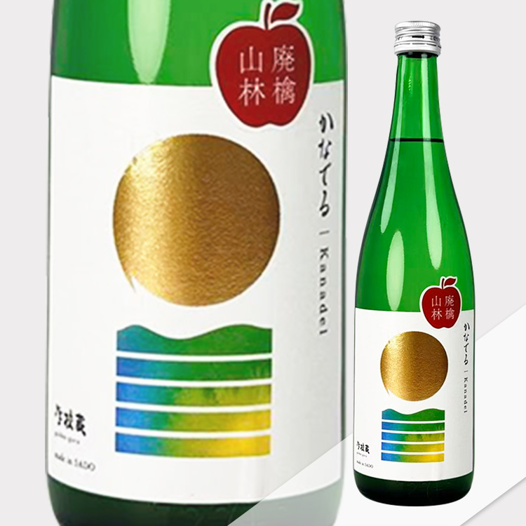 Manotsuru Kanaderu Junmai Ginjo Yamahai Ringo【真野鶴 かなでる 純米吟醸 山廃林檎】