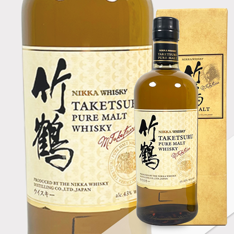 NIKKA TAKETSURU PURE MALT WHISKY 竹鶴 Nikka Taketsuru Pure Malt Whisky【竹鶴 ピュアモルト】