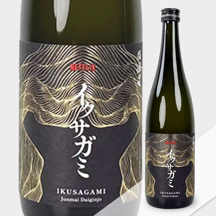 Ikusagami × Hakurakusei Junmai Daiginjo Rinsen【イクサガミ × 伯楽星 純米大吟醸 凛閃】