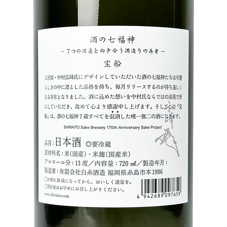 Sake no Shichifukujin (Takarabune)【酒の七福神 宝船】