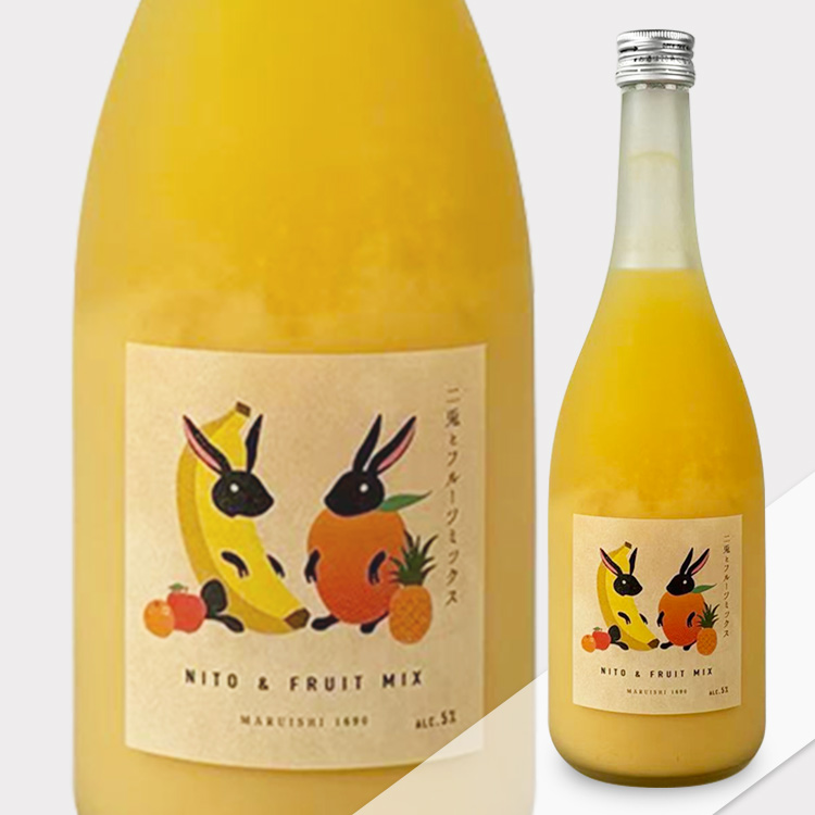 Nito Fruit Mix Sake【二兎 とフルーツミックス】