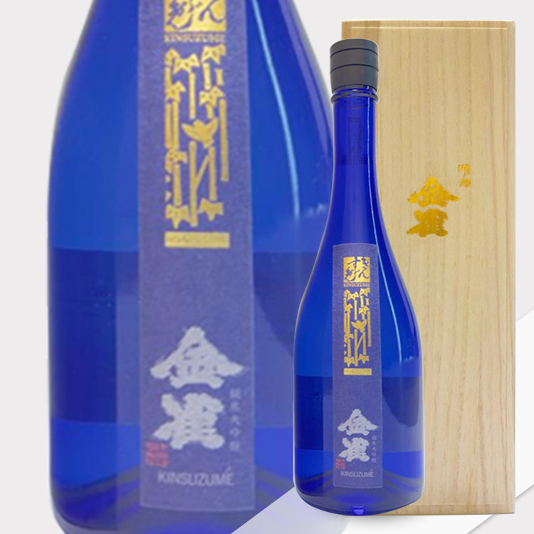金雀青山緑水 純米大吟醸 720ml Kinsuzume Junmai Daiginjo Seizan Ryokusui【金雀 純米大吟醸 青山緑水】