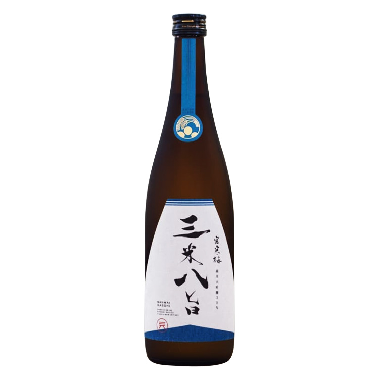 Miyakanbai Junmai Daiginjo Sanmai Hasshi Extra Class 【宮寒梅 純米大吟醸 三米八旨 Extra Class】
