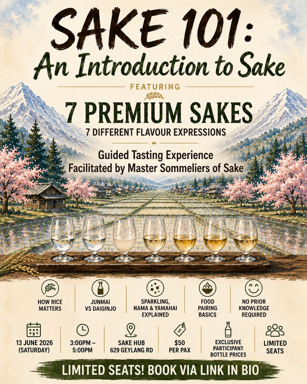 Sake Event - June 13, 2026