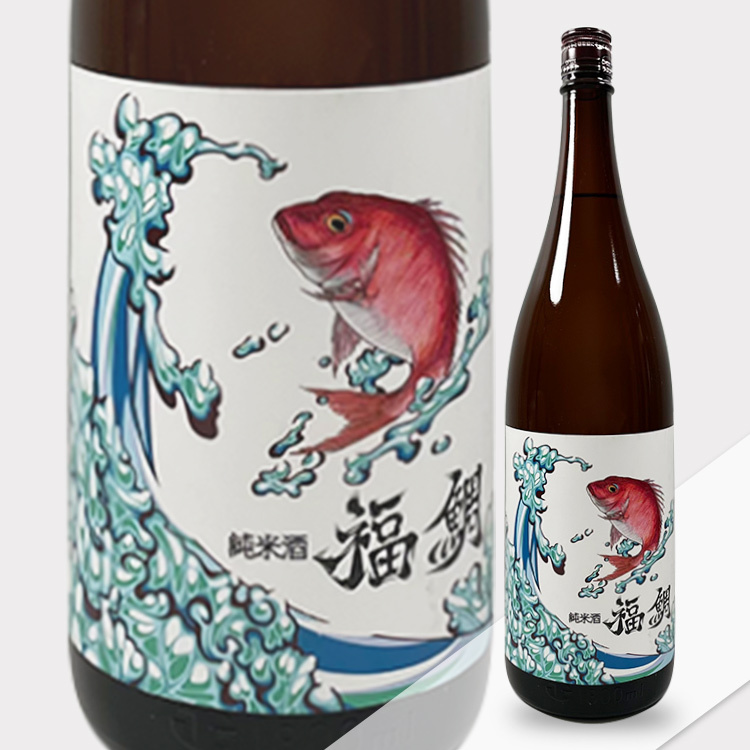 Fukutai Junmai Karakuchi (1.8L)	 【福鯛 純米酒 辛口】
