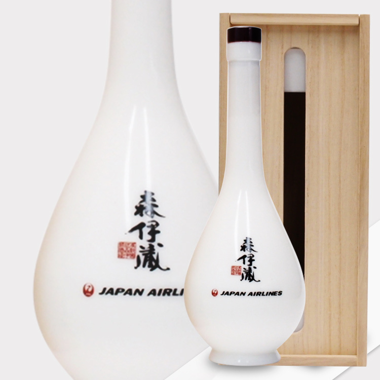 Moriizo Tsurukubi Imo Shochu (JAL 15th Anniversary Commemorative Shochu) 【森伊蔵 本格焼酎 鶴首 15周年記念 JAL限定ボト】