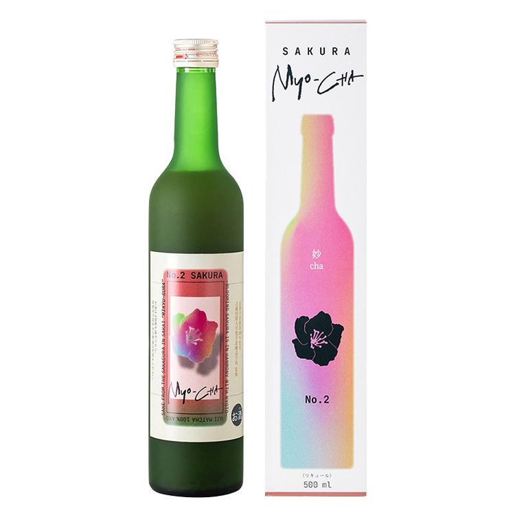 Sennorikyu Myo-cha liqueur "Sakura Matcha"