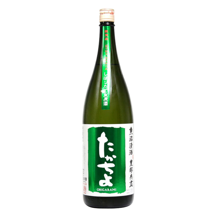 Takachiyo Henpeiseimai Shiboritate Origarami Muroka Nama Genshu