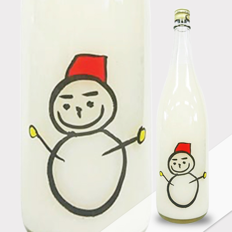 Senkin Yukidaruma Shiboritate Kassei Nigorizake  【仙禽 雪だるましぼりたて 活性にごり酒】