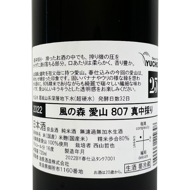 Kaze no Mori Aiyama 807 Manakadori