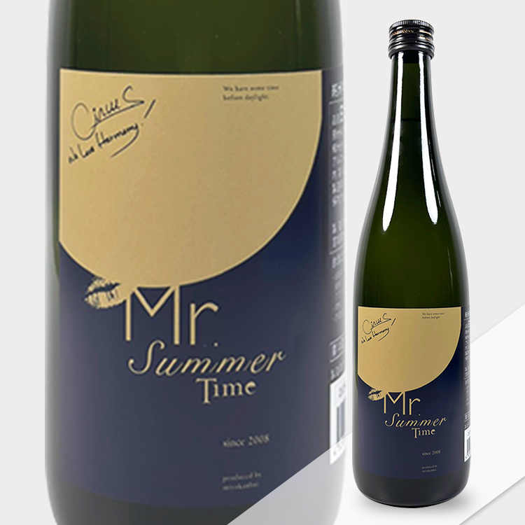 Miyakanbai Junmai Ginjo Mr. Summer Time 【宮寒梅 純米吟醸 Mr. Summer Time】