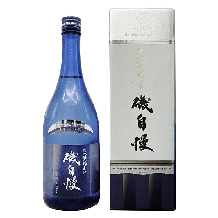 Isojiman Junmai Daiginjo Tojo Yamada Nishiki 45	 【磯自慢 大吟醸純米 東条山田錦 45】