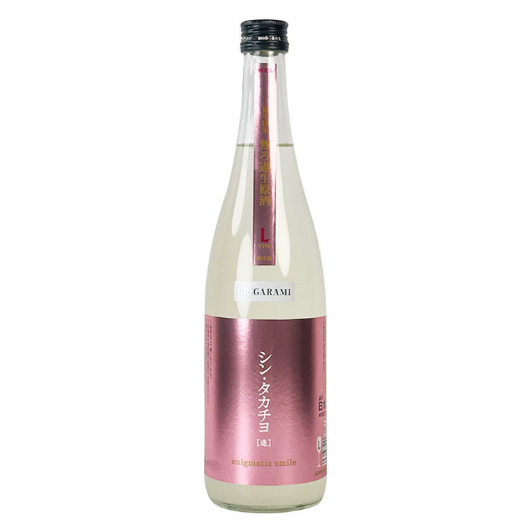 Shin Takachiyo L-Type Au Enigmatic Smile Origarami Muroka Nama Genshu