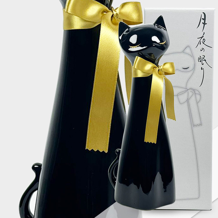 Chiyokotobuki Junmai Ginjo Tsukiyononemuri (Black Cat)