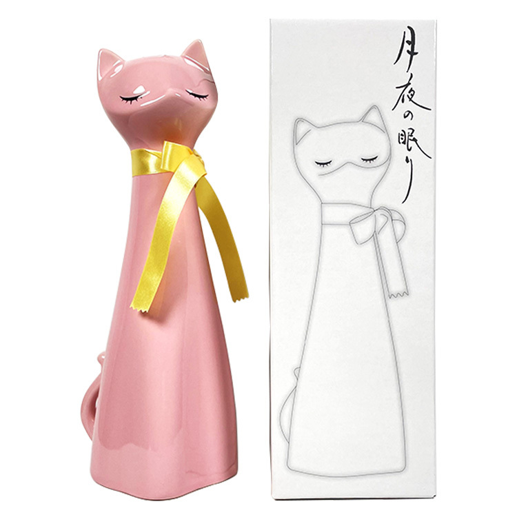 Chiyokotobuki Junmai Tsukiyononemuri (Peach Cat)