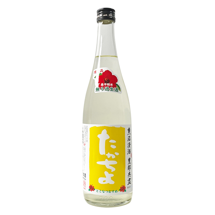 Takachiyo Muroka Nama Genshu Tokonatsu Musume Yellow Label