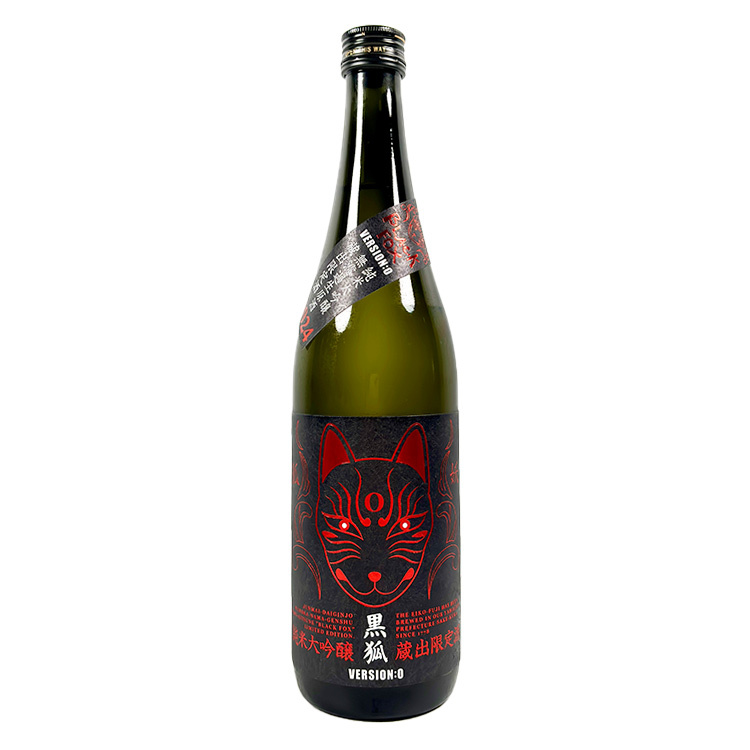 EikoFuji Black Fox Junmai Daiginjo Muroka Nama Genshu