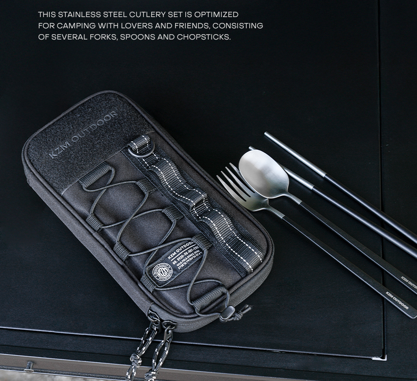 KZM Field Premium Cutlery Set - 4P
