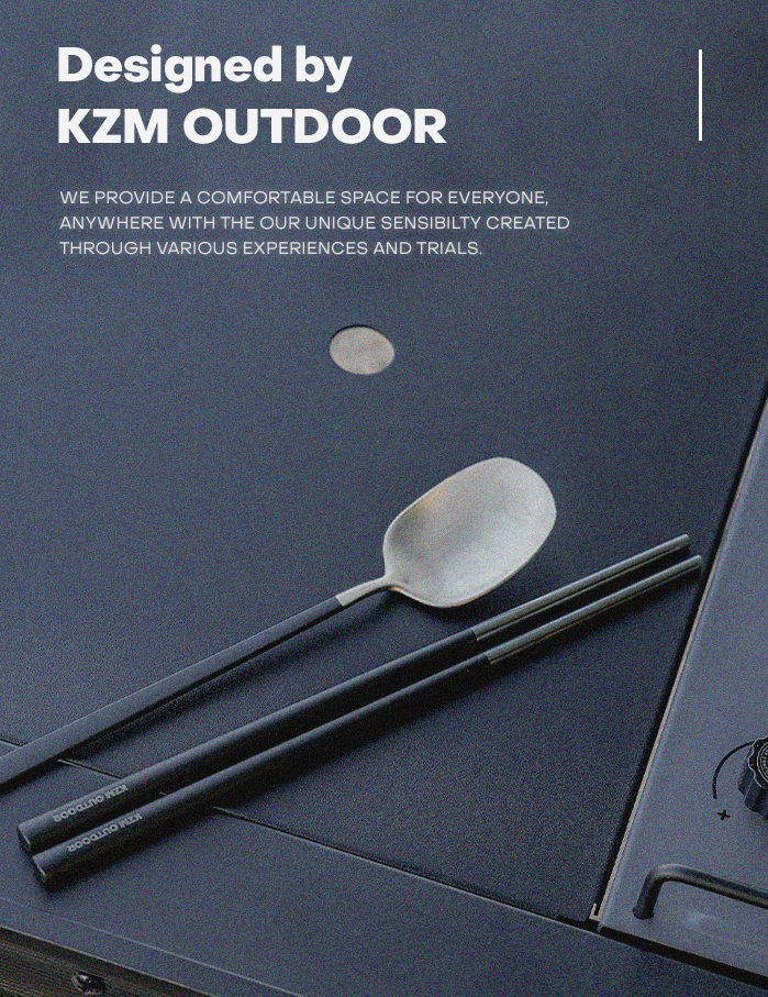 KZM Field Premium Cutlery Set - 4P