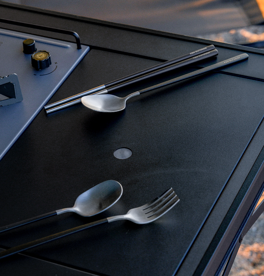 KZM Field Premium Cutlery Set - 4P
