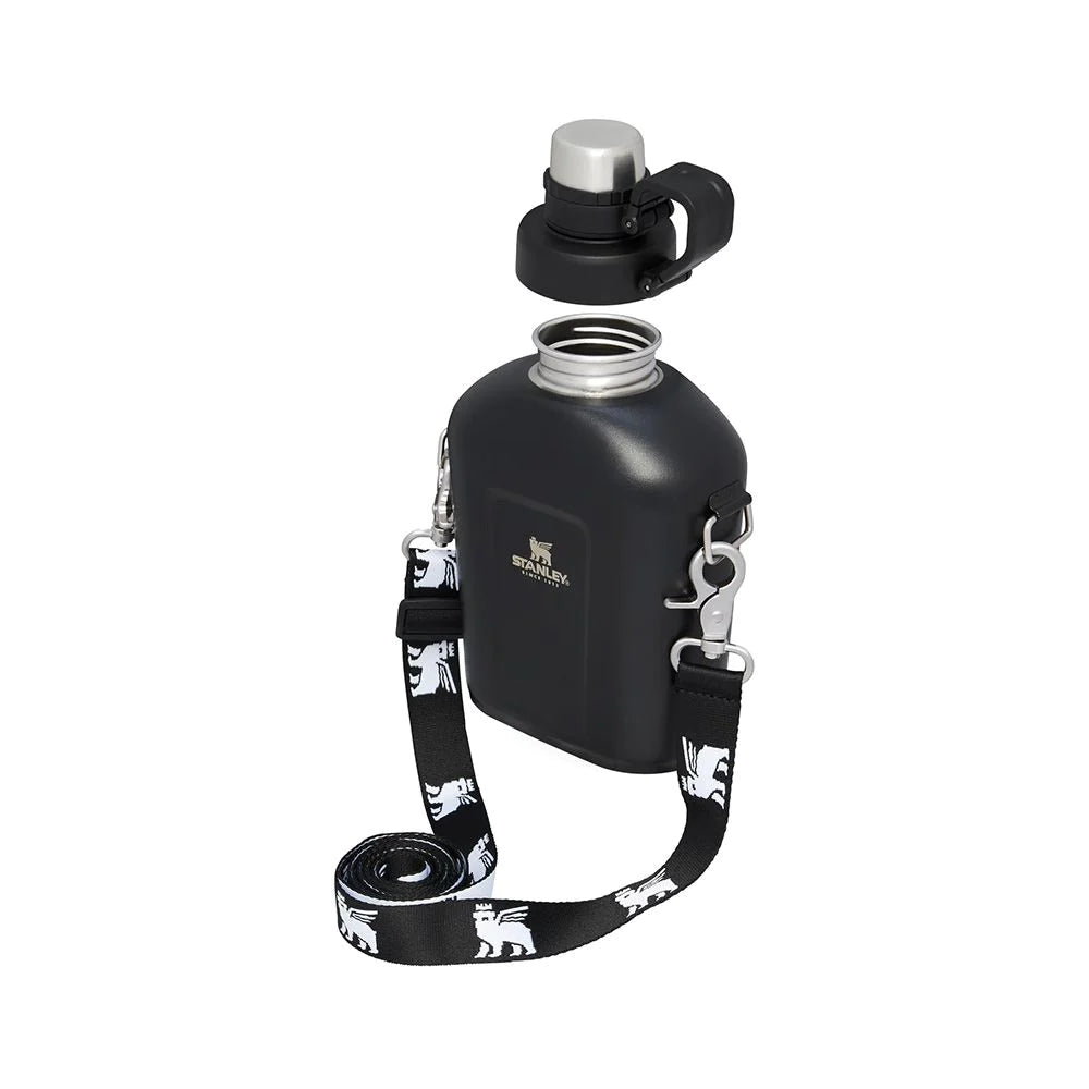 Stanley Classic Steel Canteen 1.1QT - Matte Black-Goritta Works Sdn. Bhd. 202501017603 (1619017-X)