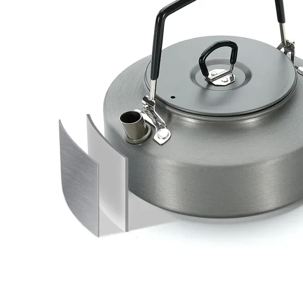 Campingmoon S800 Aluminium Portable Kettle 0.8L