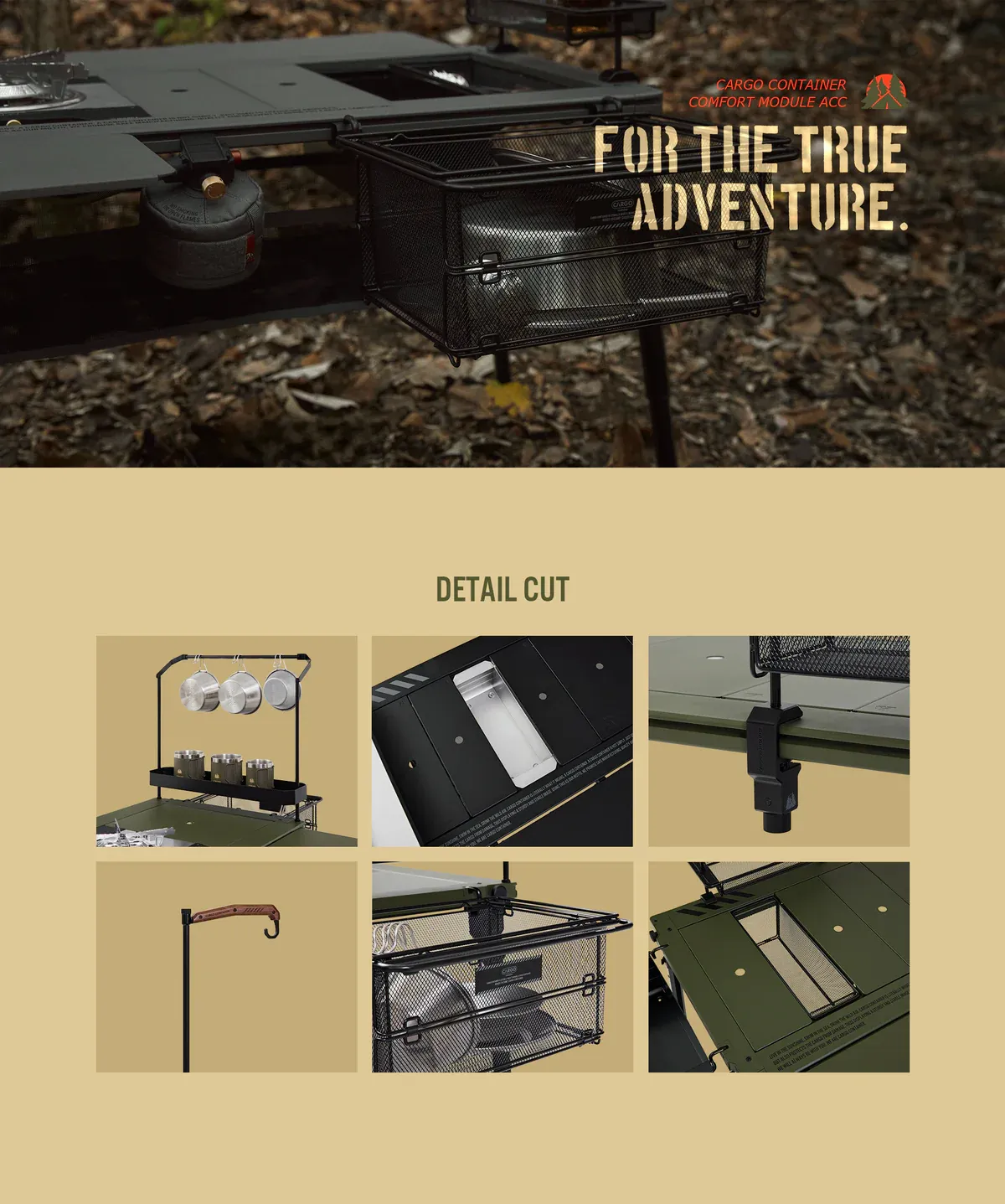 Cargo Container Solid Hanger - Black