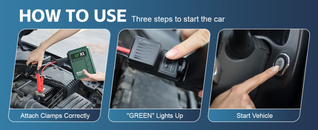 YESPER (Jump Starter + Air Pump) Almighty M3 - 8000mAh