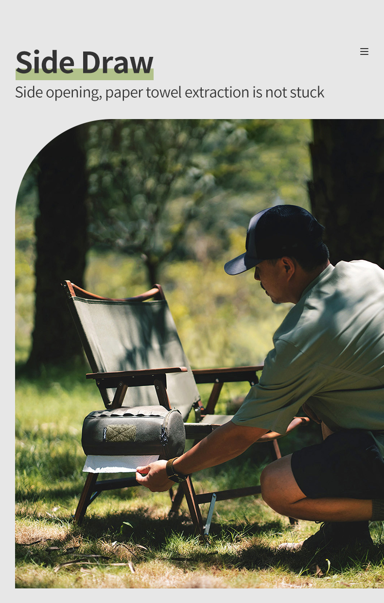 Thous Winds Kitchen Towel Storage Bag - Khaki-Goritta Works Sdn. Bhd. 202501017603 (1619017-X)