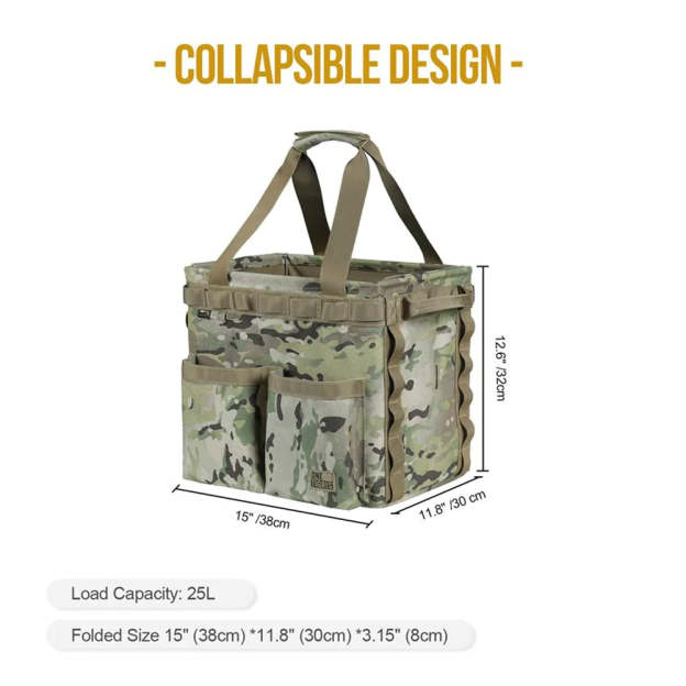 OneTigris Foldable Storage Box - Multicam-Goritta Works Sdn. Bhd. 202501017603 (1619017-X)