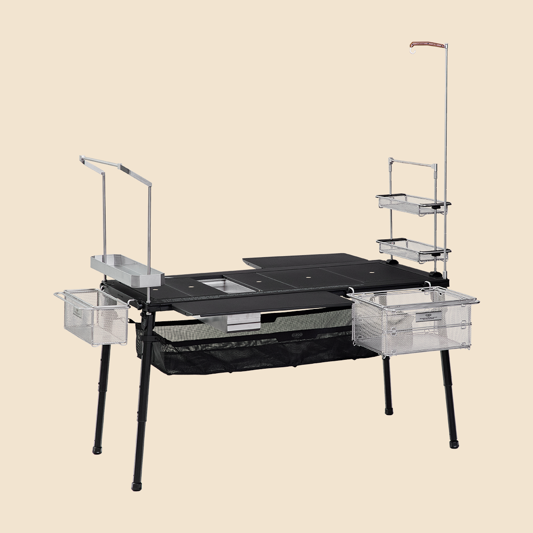 Cargo Container Comfort IGT Table (4 unit) - Black 