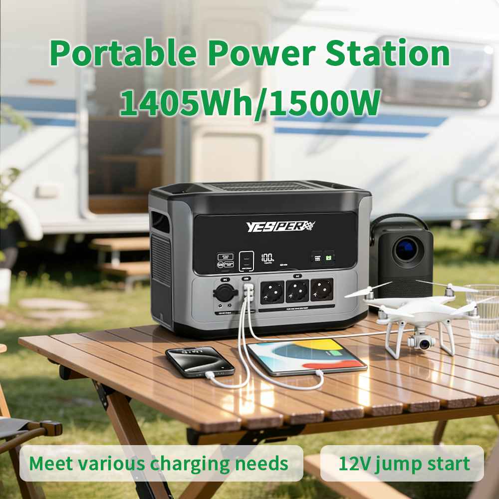 YESPER Portable Power Station PB-58 LIFEPO4 - 1408Wh