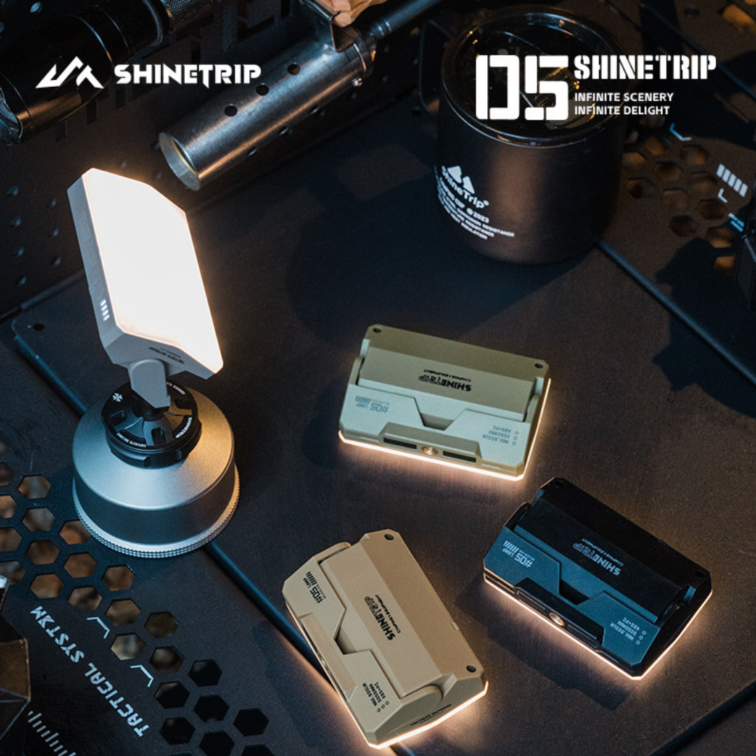 ShineTrip ST-05 Series Card-Type Camping Light - Green