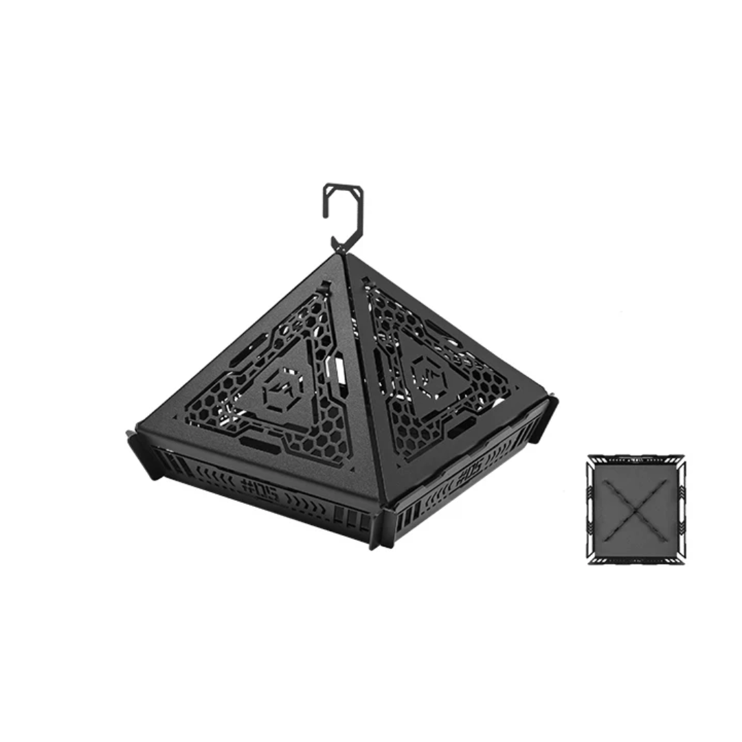 ShineTrip 05 Series Pyramid-Shaped Lampshade in Anti-Mosquito - Black