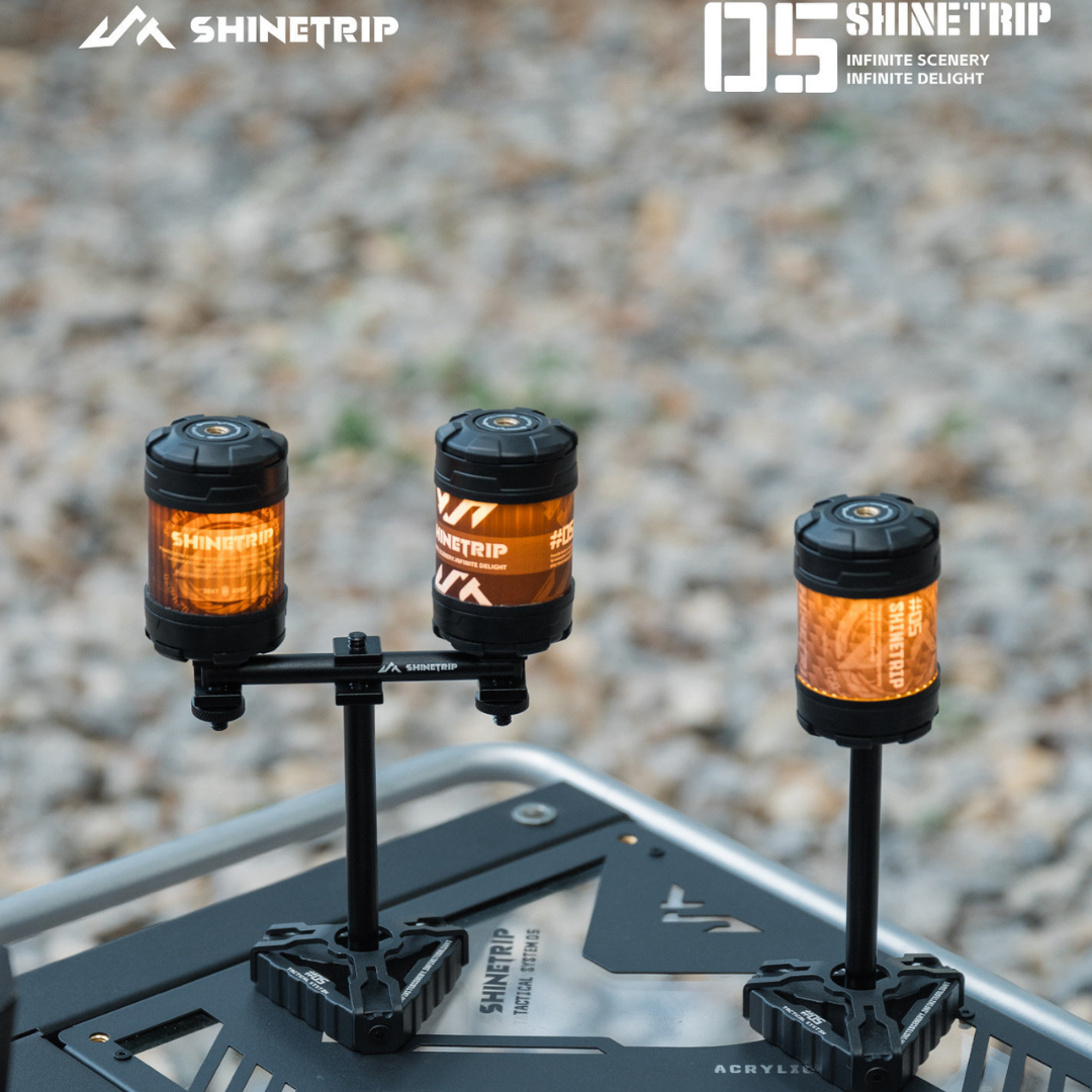 ShineTrip ST-05 Horn Peak Candleholder Light Array (Three-Point Base)