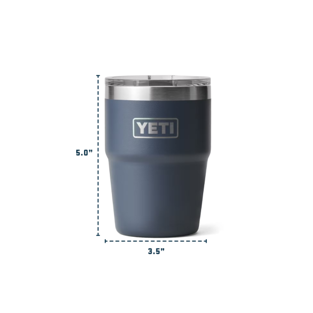 YETI Rambler 16 oz Stackable Cup with MagSlider™ Lid - Stainless Steel