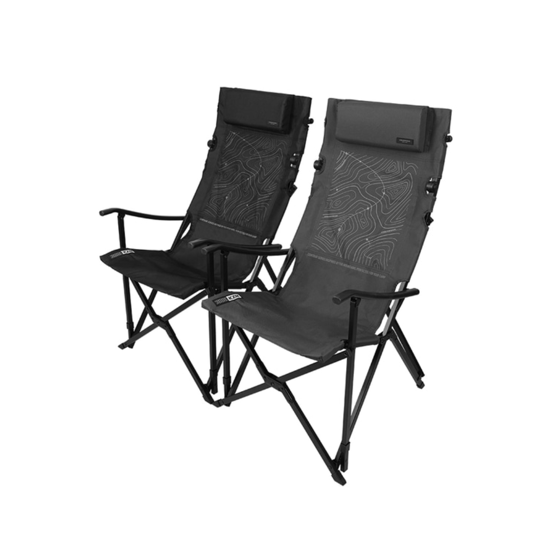 KZM Contour Relax Chair - Charcoal