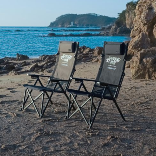 KZM Downhill Chair Reload - Black