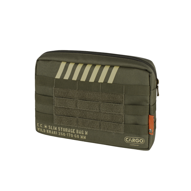 Cargo Container Slim Storage Bag - Khaki