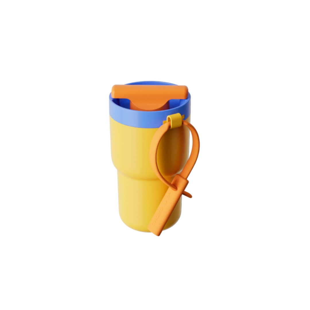 Chako Lab Rotation Cup 530ml - Yellow Blue
