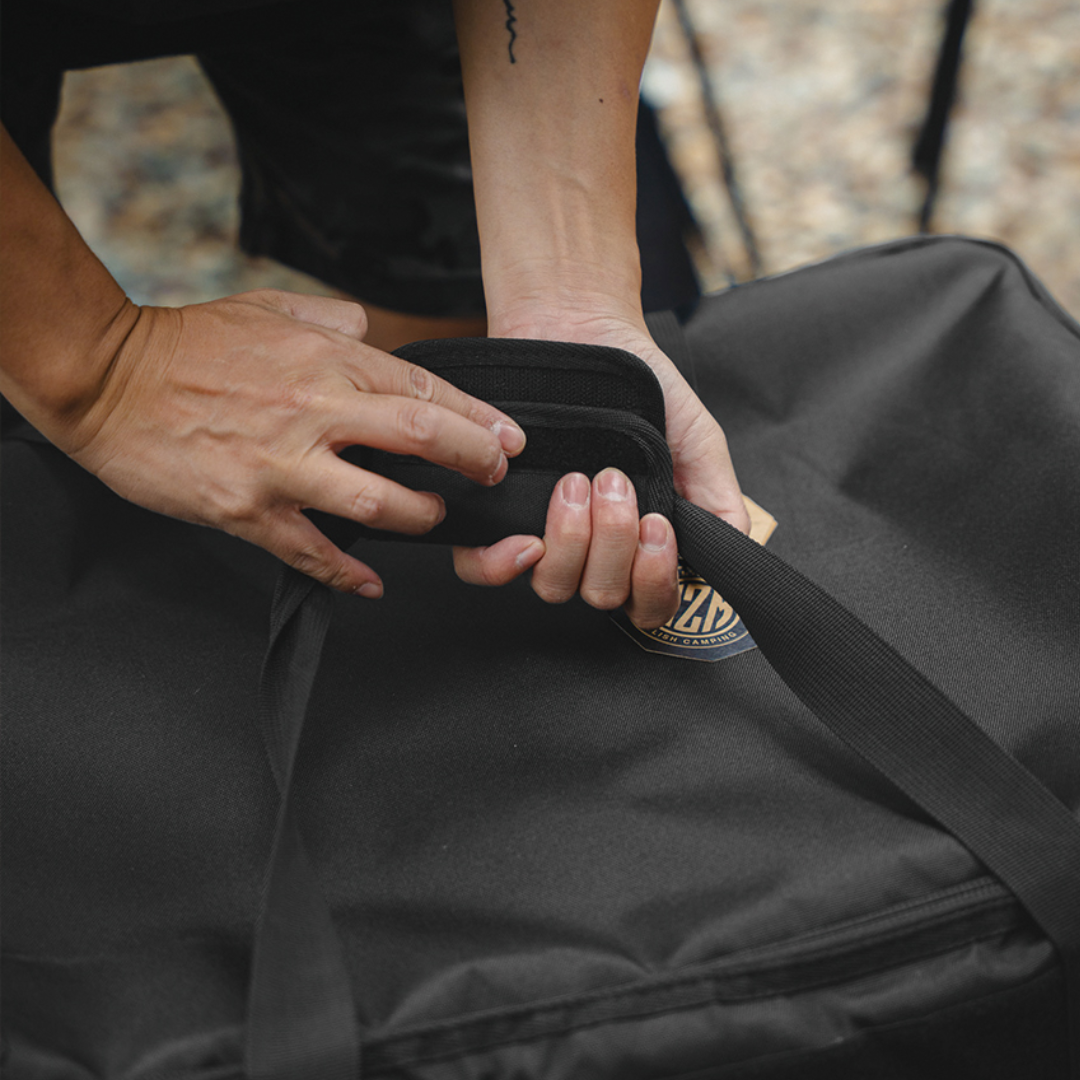 KZM Black Field Carry Bag L