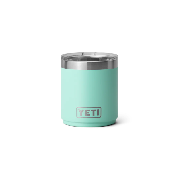 YETI Rambler 10 oz Stackable Lowball with MagSlider™ Lid - Seafoam (Ceramic Lining)
