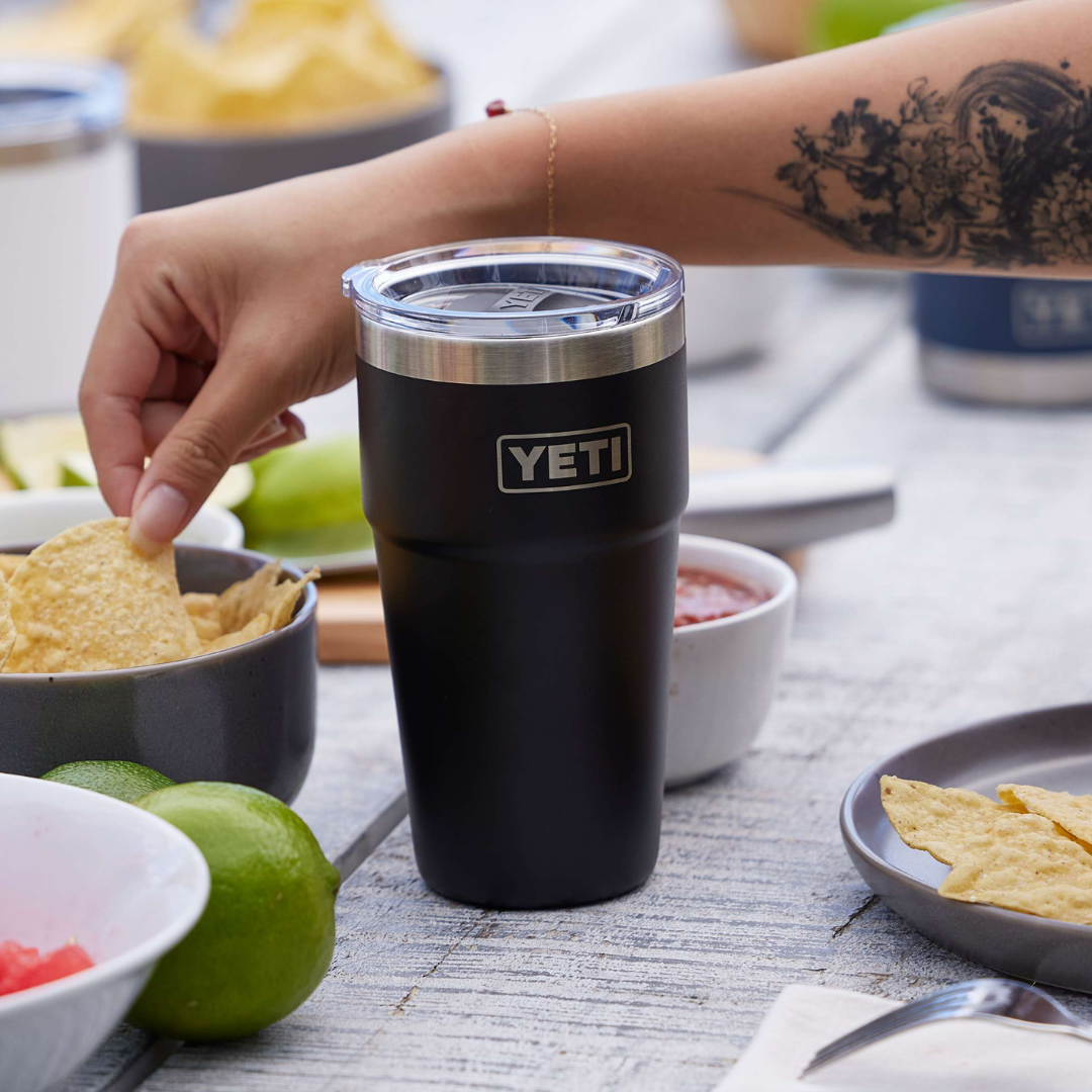 YETI Rambler 20 oz Stackable Cup with MagSlider™ Lid - Stainless Steel