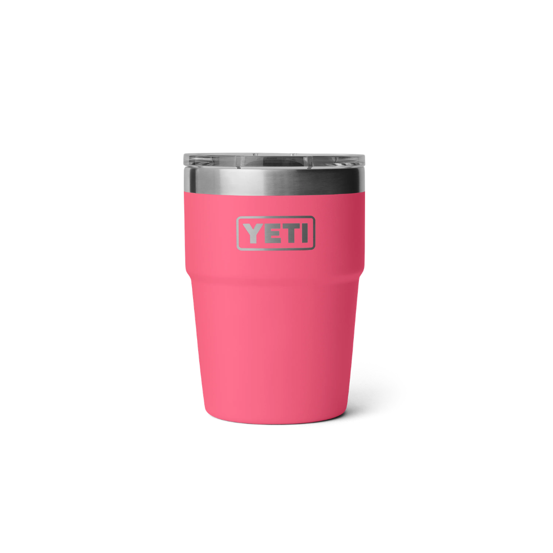 YETI Rambler 16 oz Stackable Cup with MagSlider™ Lid - Tropical Pink