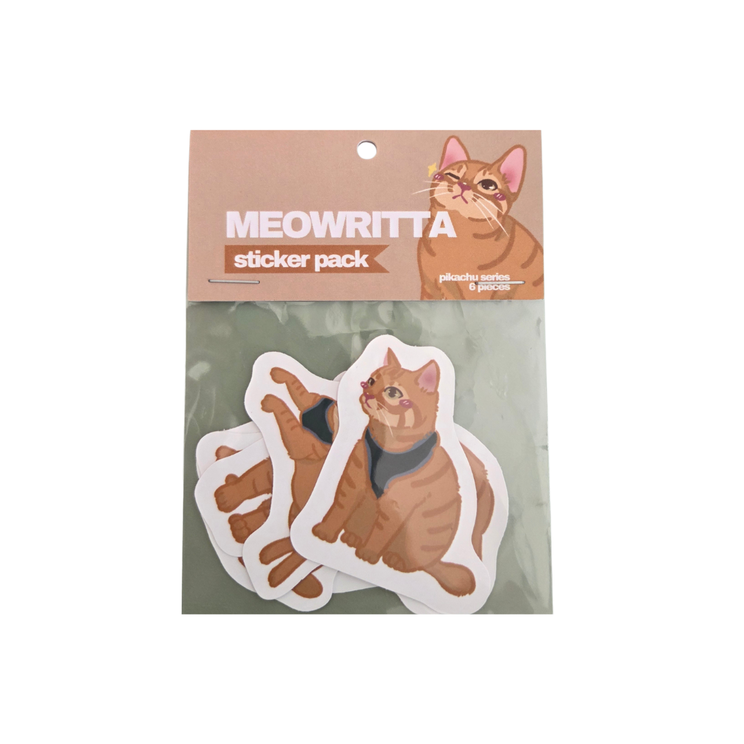 Meowritta Cat Sticker Pack - Goritta Exclusive 