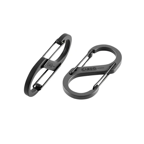 Cargo Container Hard Karabiner L - Gray