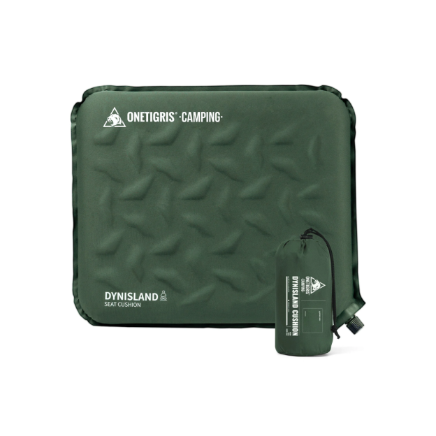OneTigris Dynisland Self-Inflating Seat Cushion - Green
