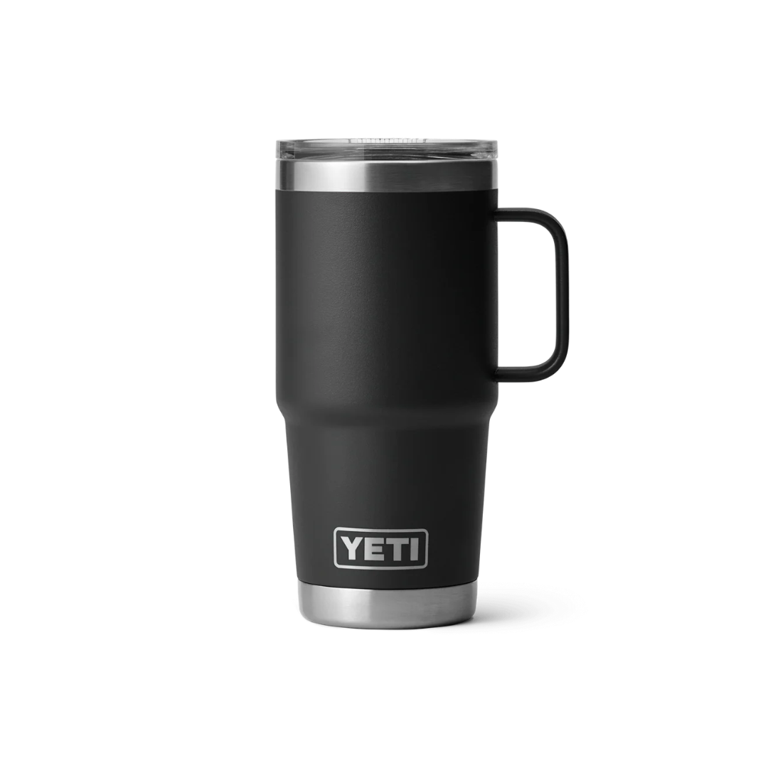 YETI Rambler 20 oz Travel Mug with Stronghold™ Lid - Black